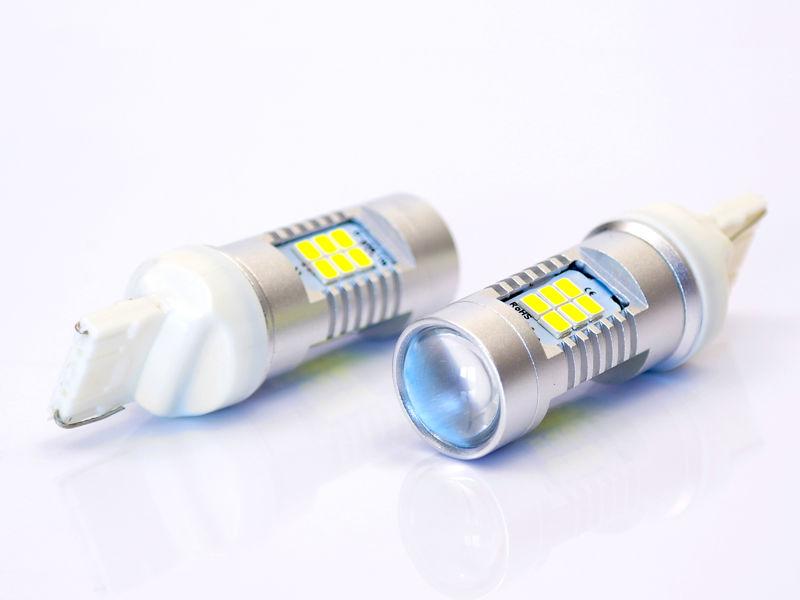 T20 W21W 7440 Lampada Led 21SMD 5630 SAMSUNG 16W BIANCO GHIACCIO T20 W21W 7440 Lampada Led 21SMD 5630 SAMSUNG 16W BIANCO GHIACCIO